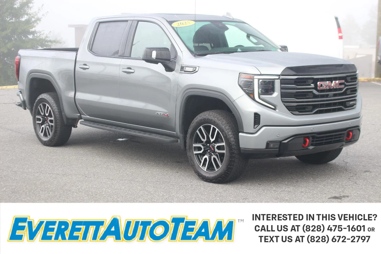 Used 2025 Sterling Metallic GMC AT4 image 1