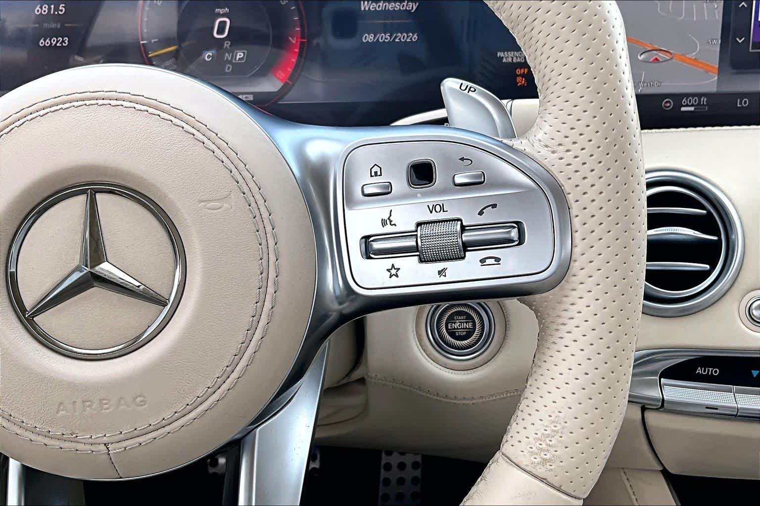 Used 2018 Diamond Silver Metallic Mercedes-Benz AMG® S 63 image 25