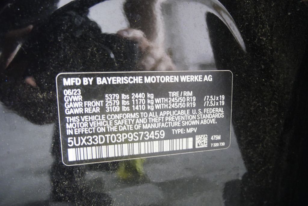 Used 2023 Black Sapphire Metallic BMW xDrive30i image 21