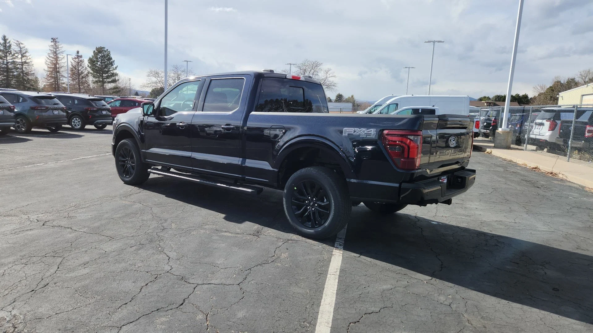 New 2026 Antimatter Blue Metallic Ford LARIAT image 9