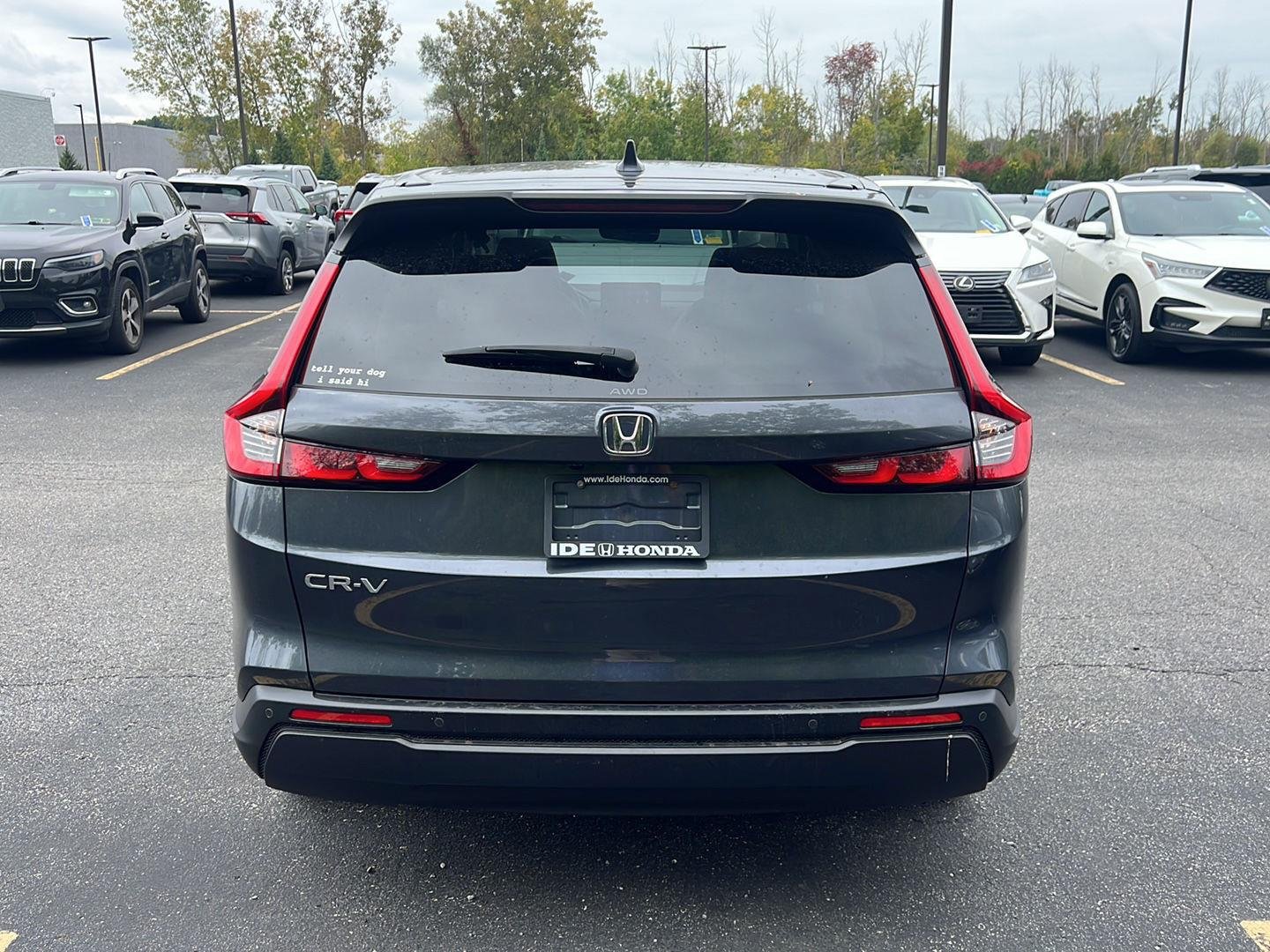 Used 2024 Meteorite Gray Metallic Honda EX-L image 3