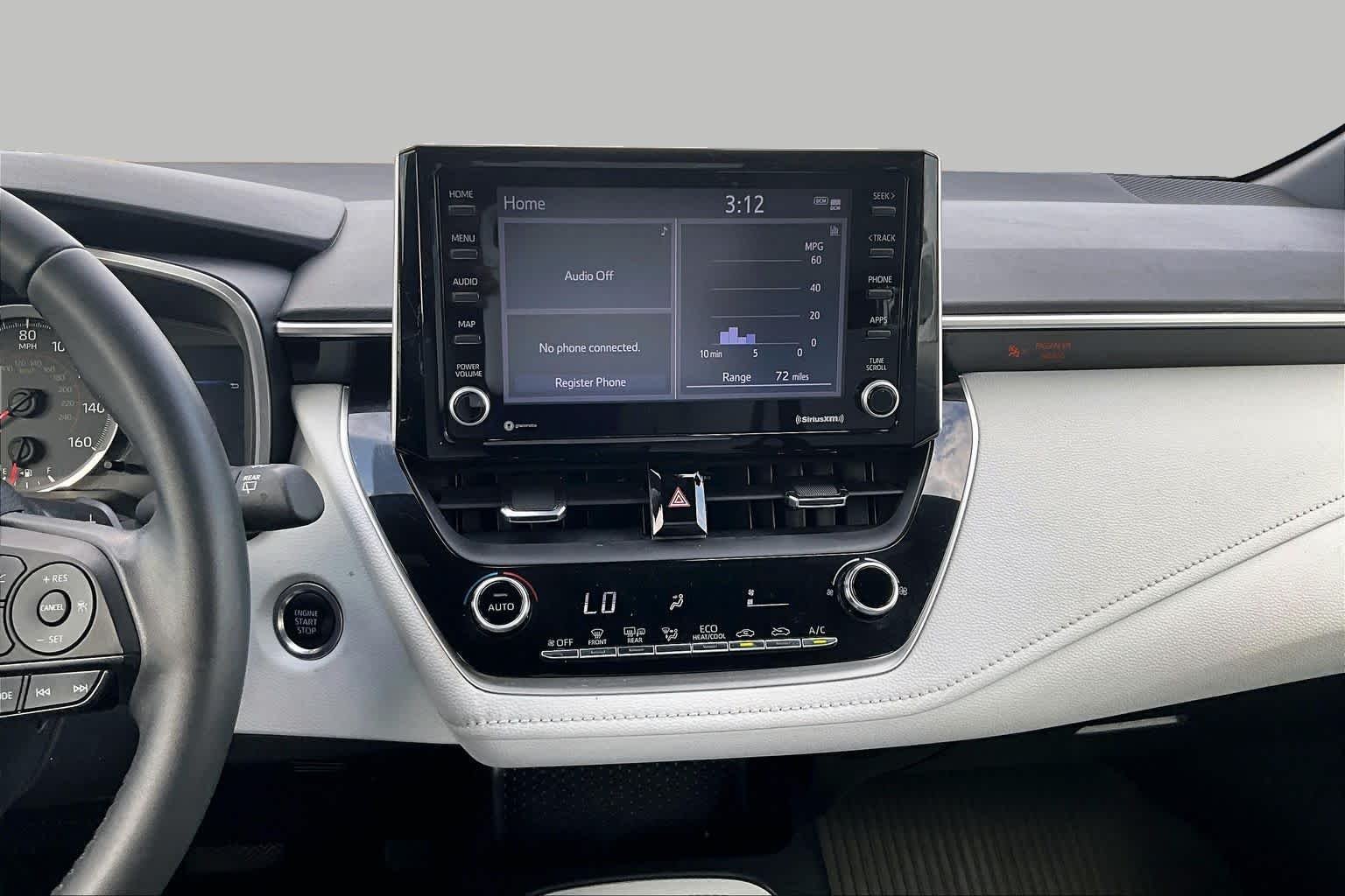 Used 2022 Classic Silver Metallic Toyota SE image 7