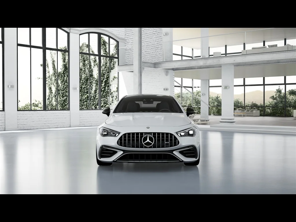 New 2026 MANUFAKTUR Moonlight White Metallic Mercedes-Benz AMG® CLE 53 4MATIC+ Coupe image 2