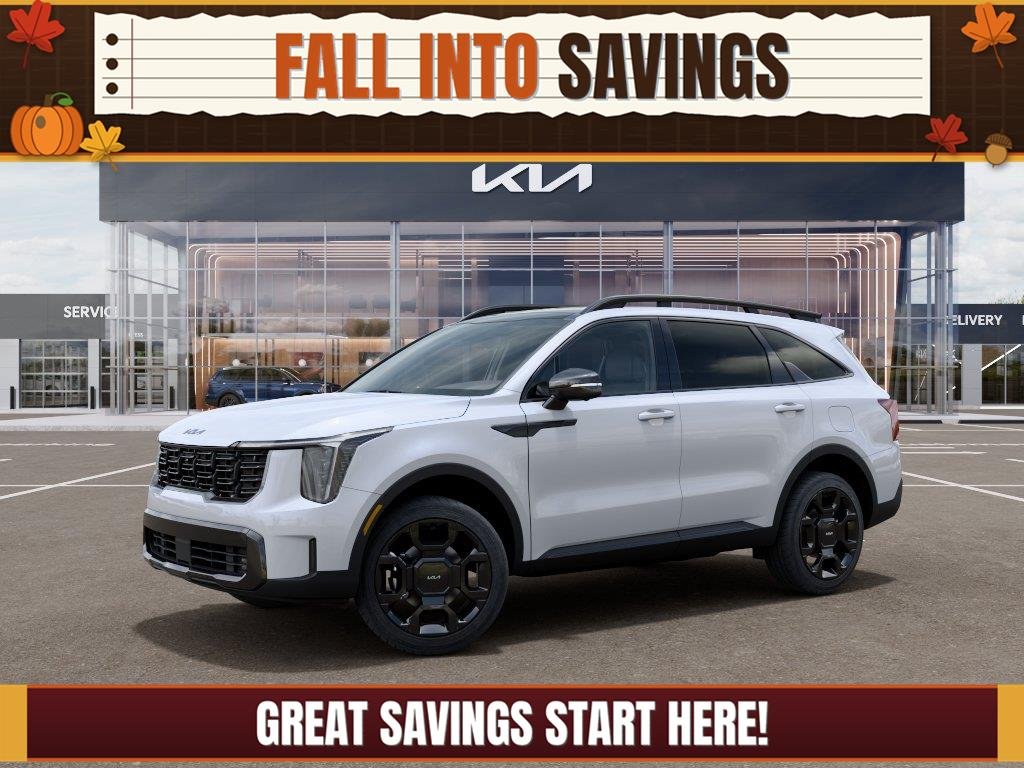 New 2026 Glacial White Pearl Kia X-Line SX Prestige AWD image 3