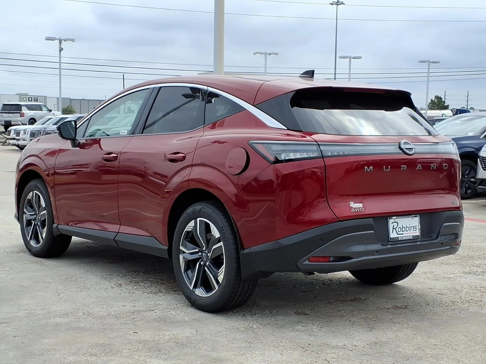 2026 Nissan Murano SL Red at Robbins Nissan