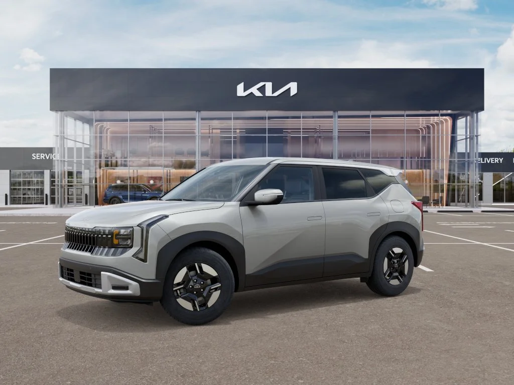 New 2027 Ivory Silver Kia LX image 3