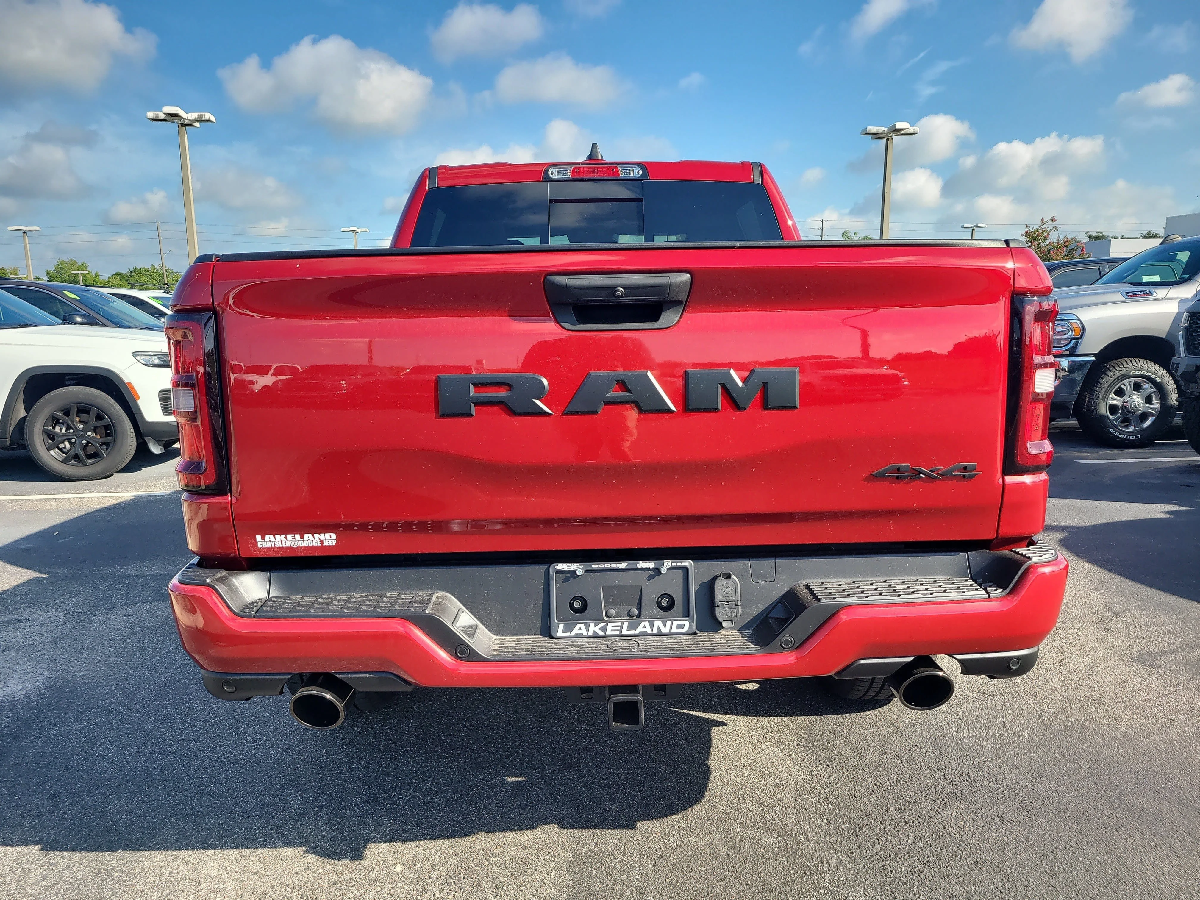 New 2026 Molten Red Pearlcoat Ram Express image 7