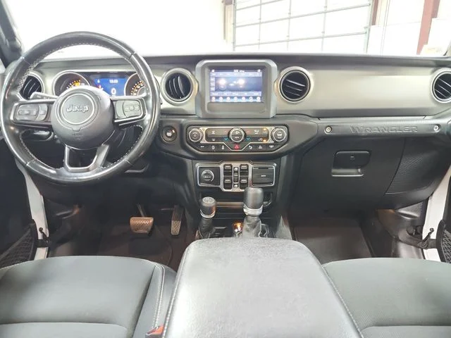 Used 2021 White Jeep Unlimited Sport image 24