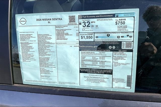 2026 Nissan Sentra SL - Photo 13