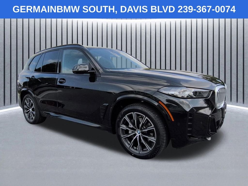 Certified Used 2024 Black Sapphire Metallic BMW xDrive40i image 3