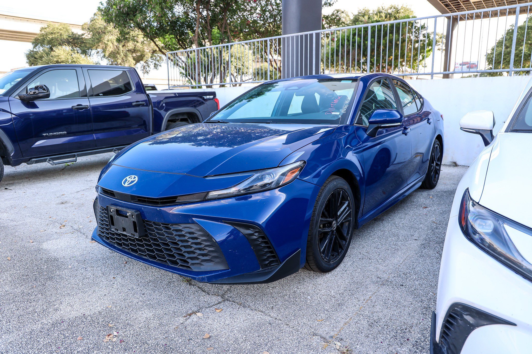 Used 2025 RESERVOIR BLUE Toyota SE image 1