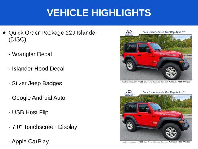 Used 2021 Red Clearcoat Jeep Sport image 7