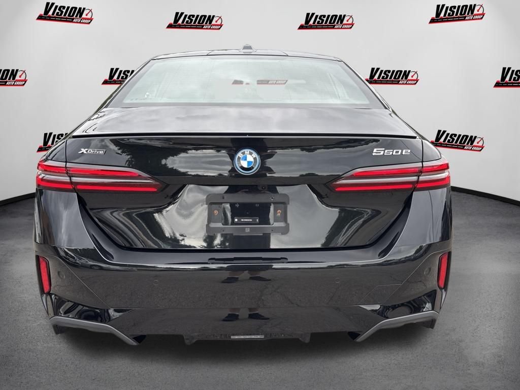 Used 2026 Black BMW 550e xDrive image 6