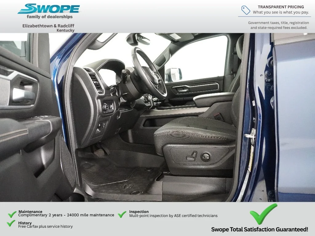 Used 2023 Patriot Blue Pearlcoat Ram Big Horn image 12