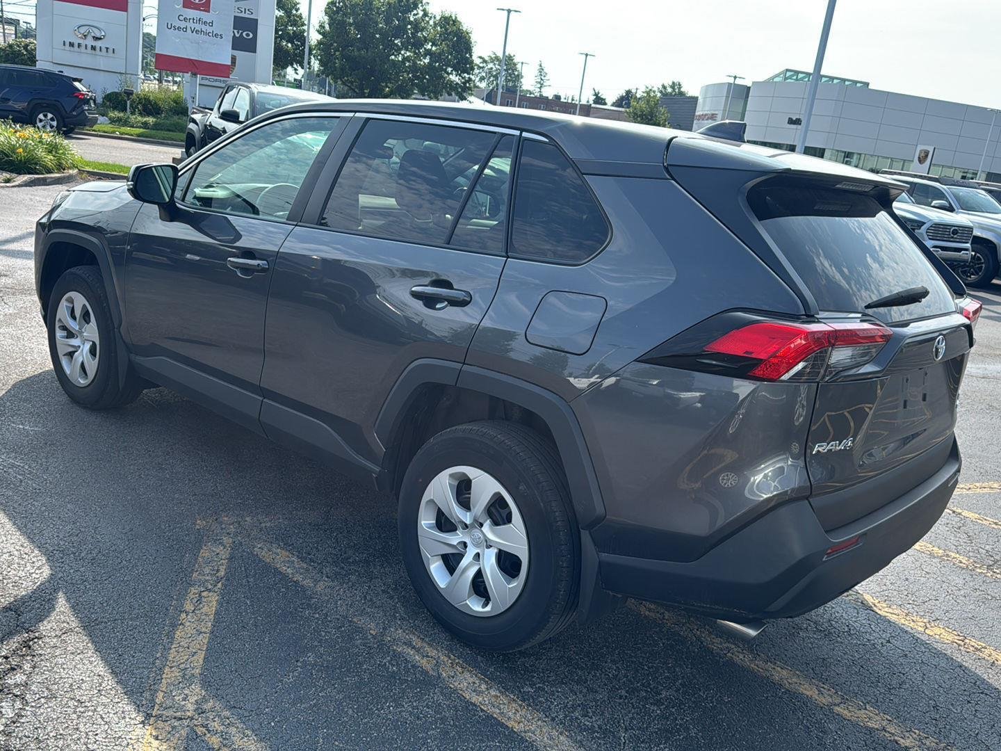 Used 2023 Magnetic Gray Metallic Toyota LE image 4