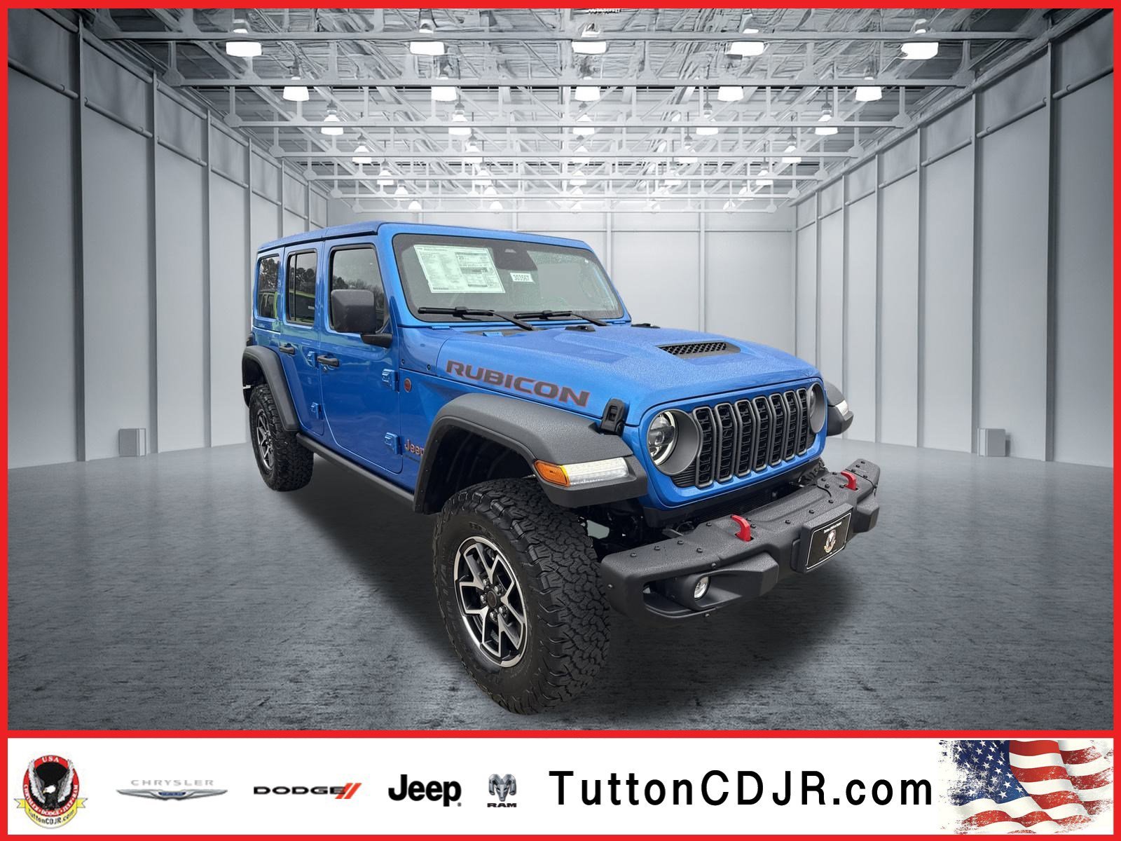 New 2026 Hydro Blue Pearlcoat Jeep  image 1