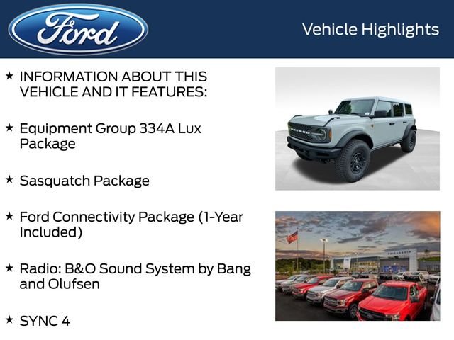 New 2026 Avalanche Gray Ford Badlands image 4