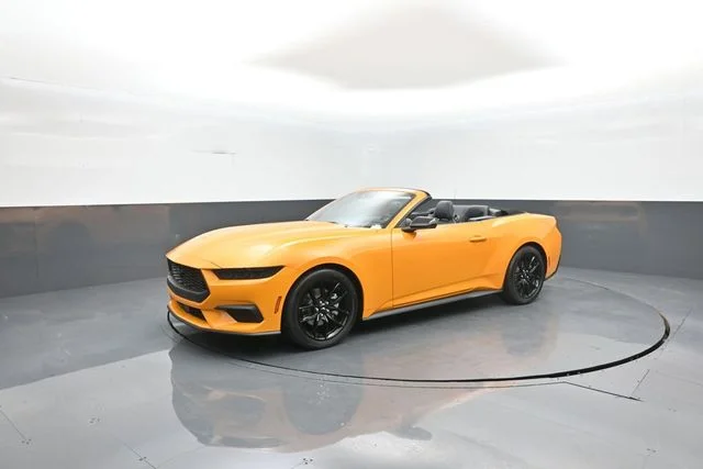 New 2026 Orange Fury Metallic Tri-coat Ford EcoBoost® Premium Convertible image 4