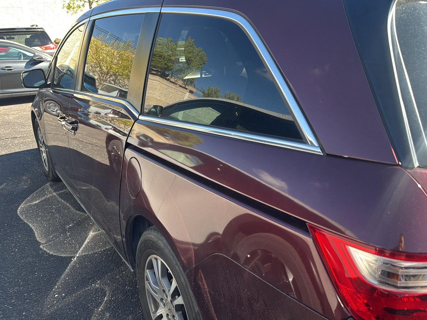 Used 2012 Dark Cherry Pearl II Honda EX-L image 4