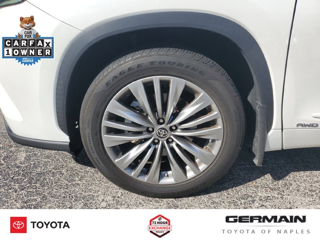 Certified Used 2021 White Toyota Platinum image 14