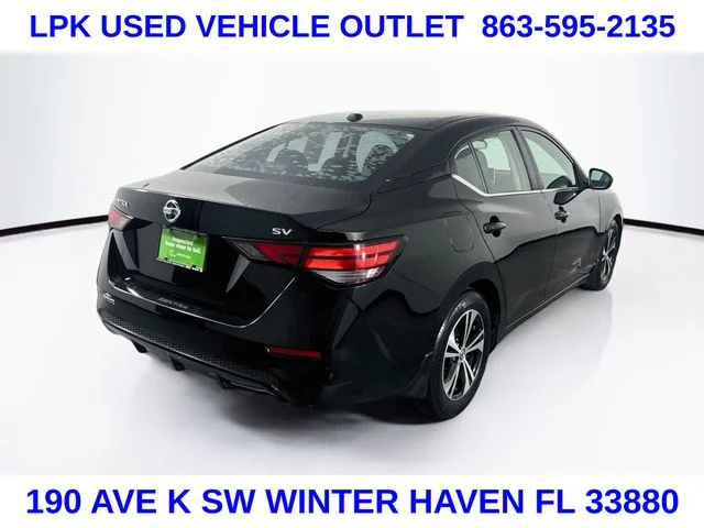 Certified Used 2021 Black Nissan SV image 7