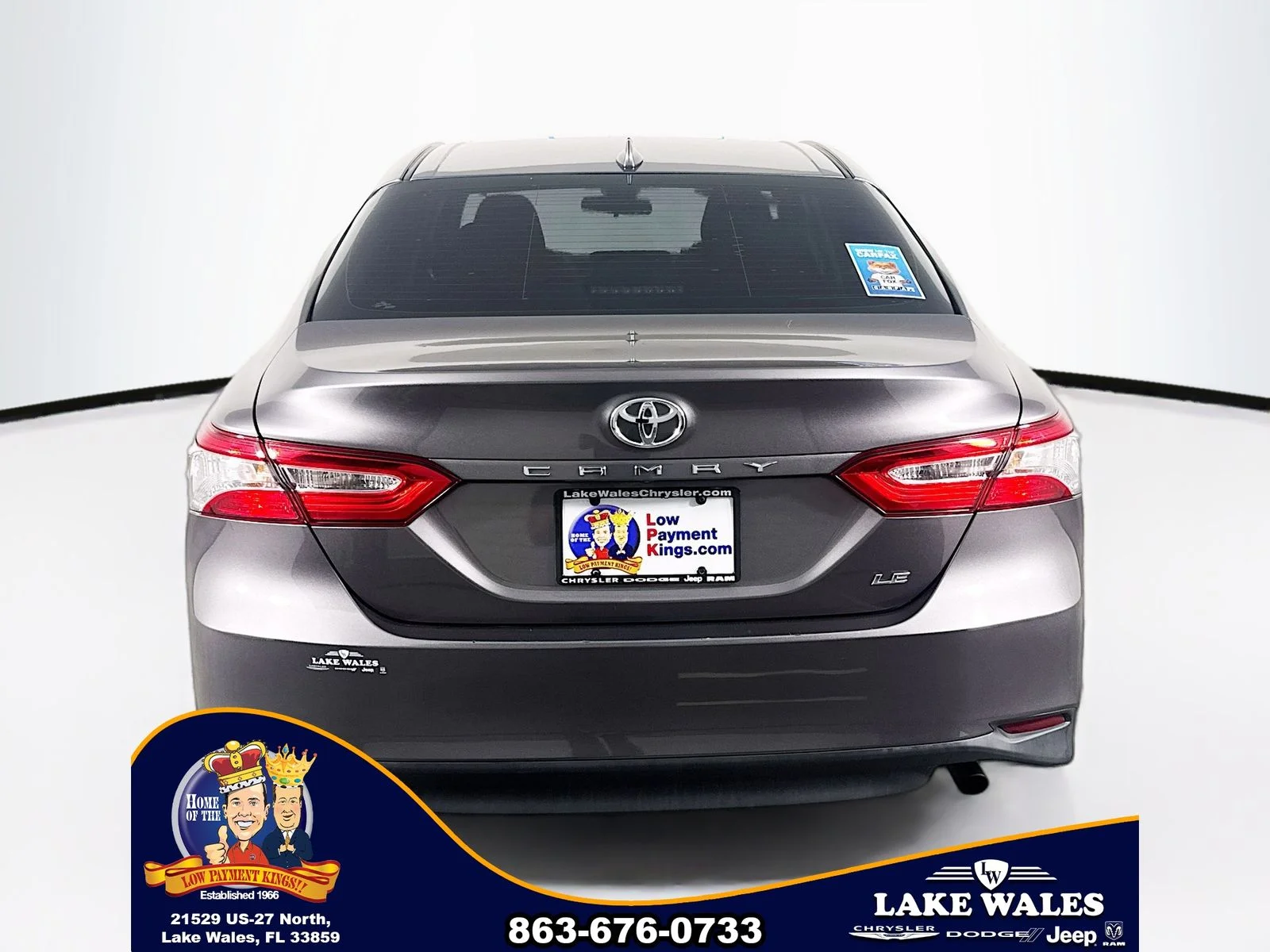 Used 2019 Gray Toyota LE image 6
