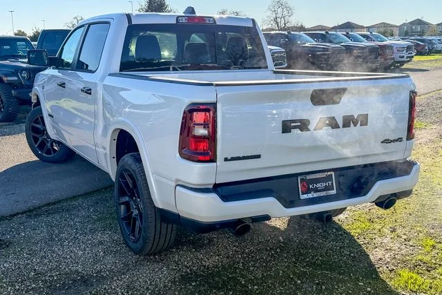 New 2026 Ivory White Tri-Coat Pearl-Coat Exterior Paint RAM Laramie image 12