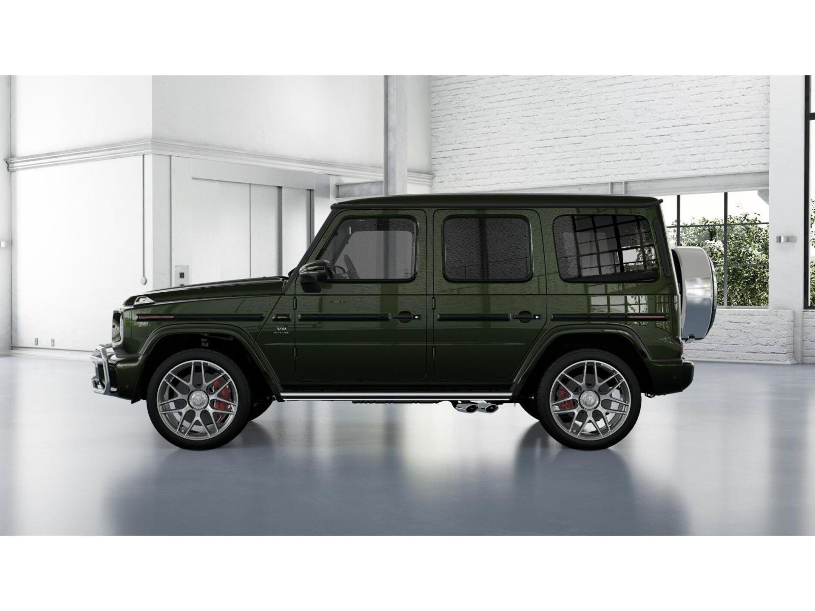 New 2027 MANUFAKTUR Olive Metallic Mercedes-Benz AMG® G 63 image 13