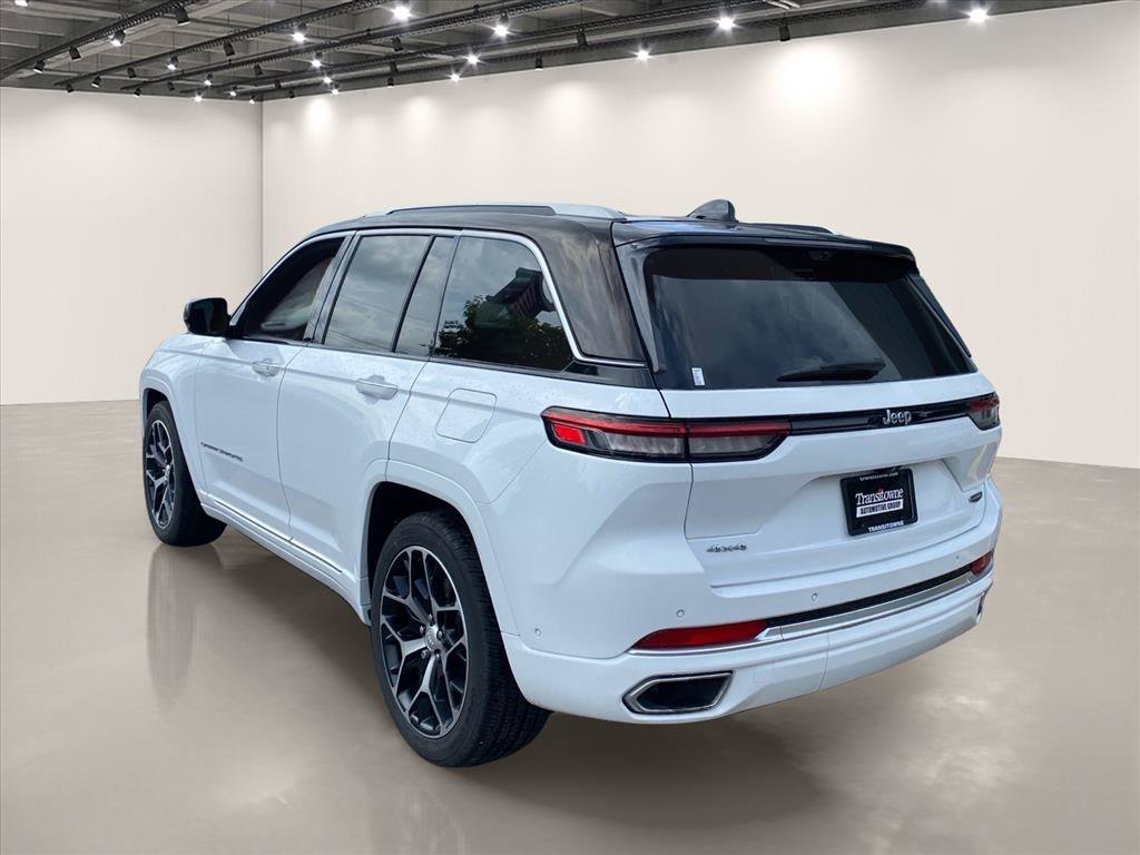 Used 2022 Bright White Clearcoat Jeep Summit Reserve image 5