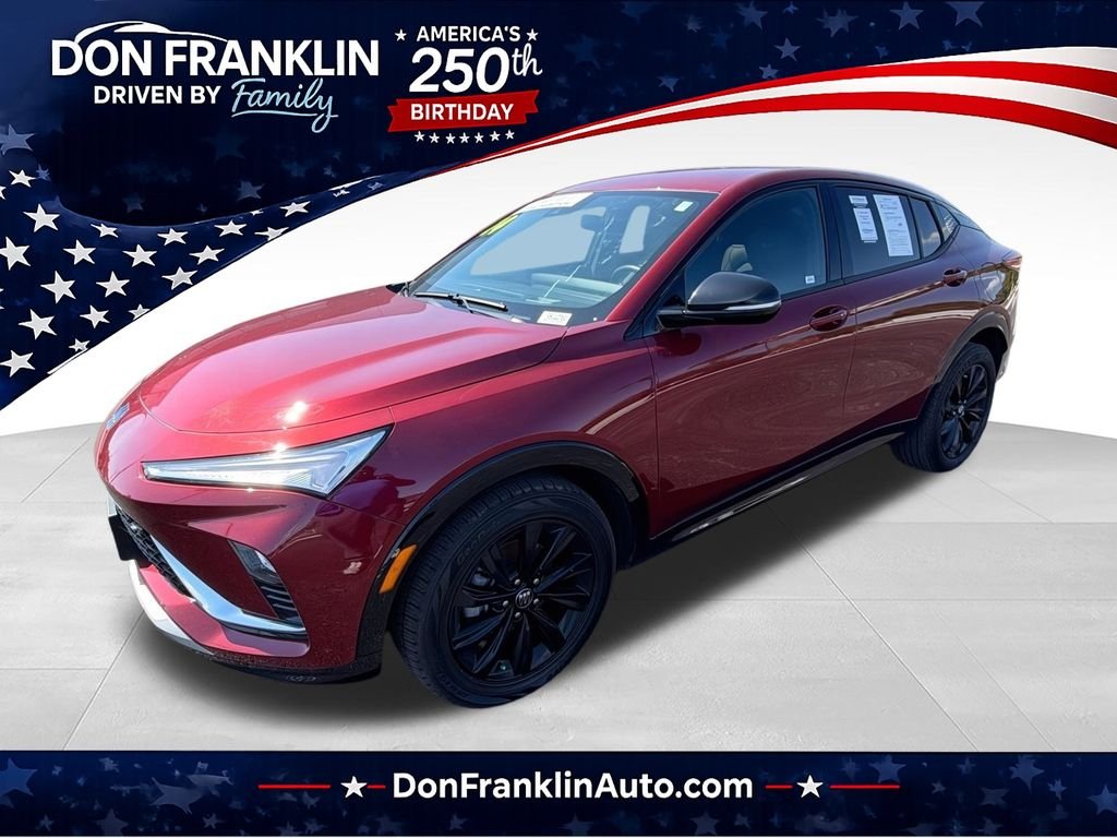 Certified Used 2024 Red Buick Sport Touring image 1