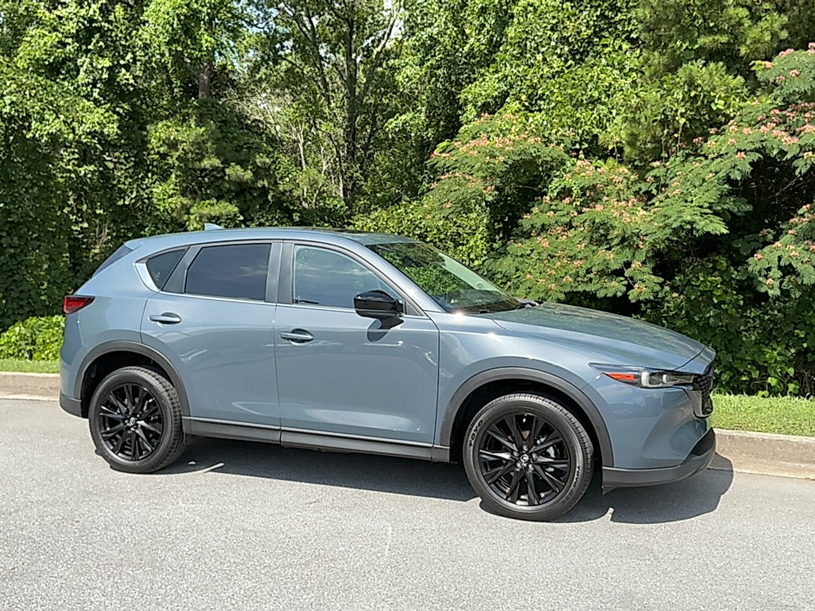 Used 2022 Polymetal Gray Mazda 2.5 S Carbon Edition image 1