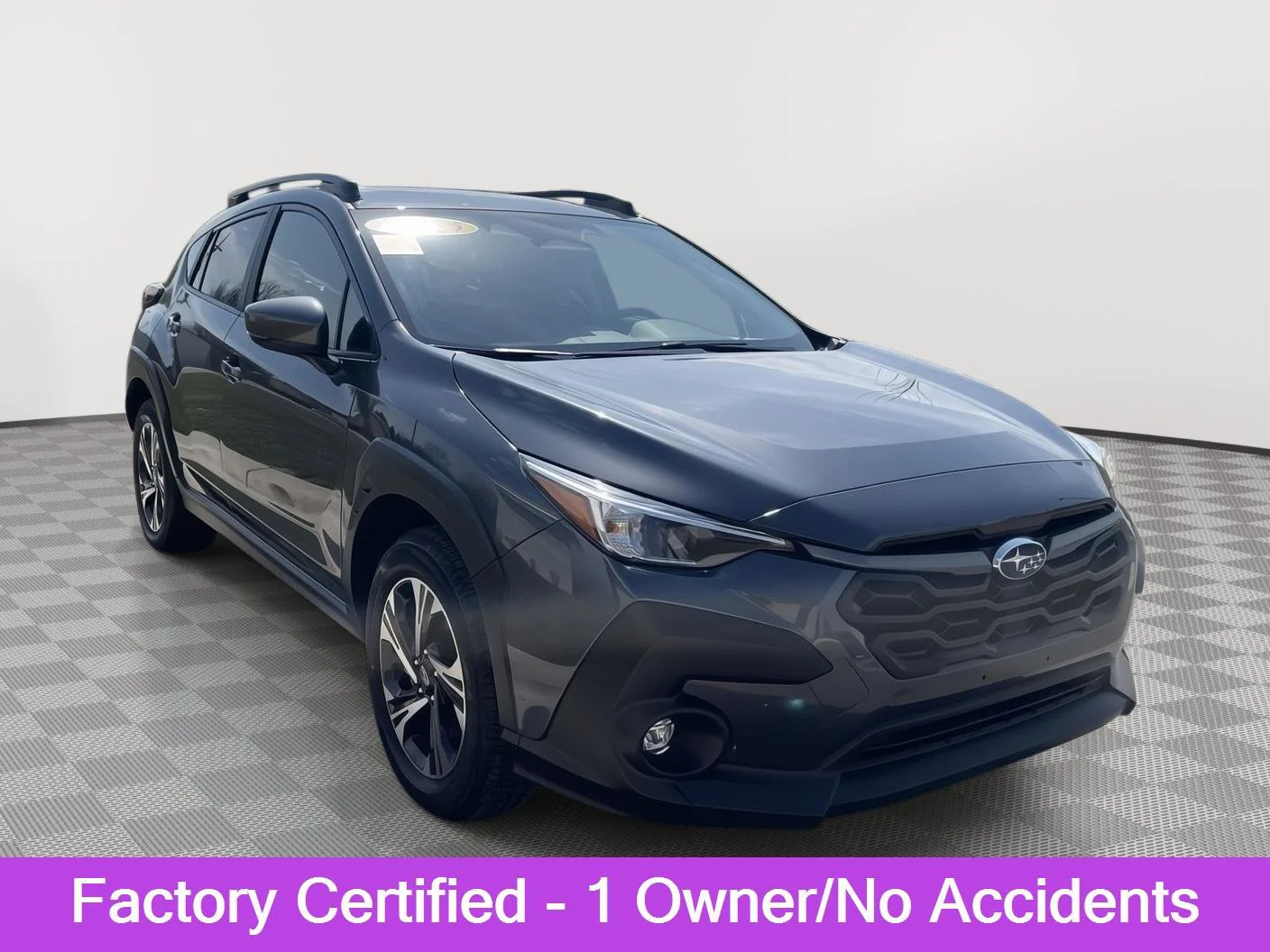 Certified Used 2025 Magnetite Gray Metallic Subaru Premium image 1