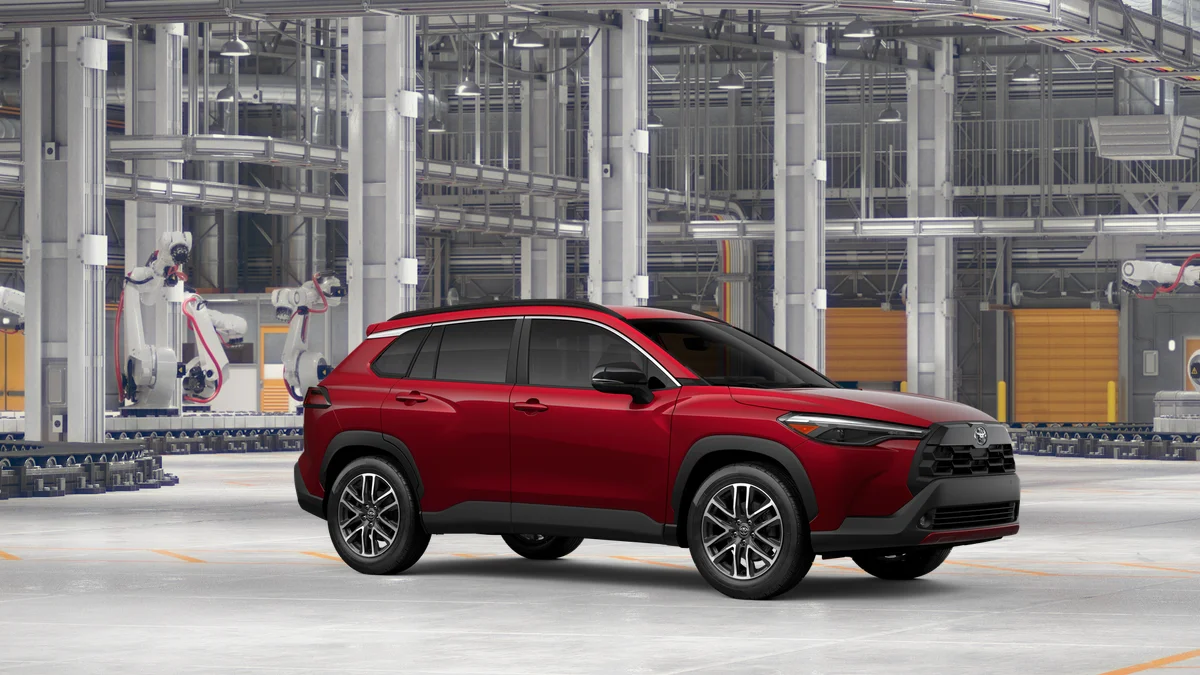 New 2026 Soul Red Crystal Toyota XLE image 14