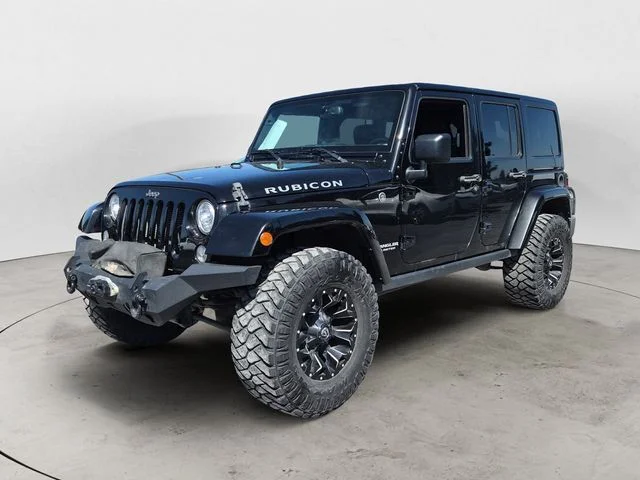 Used 2017 Black Clearcoat Jeep Unlimited Rubicon image 1