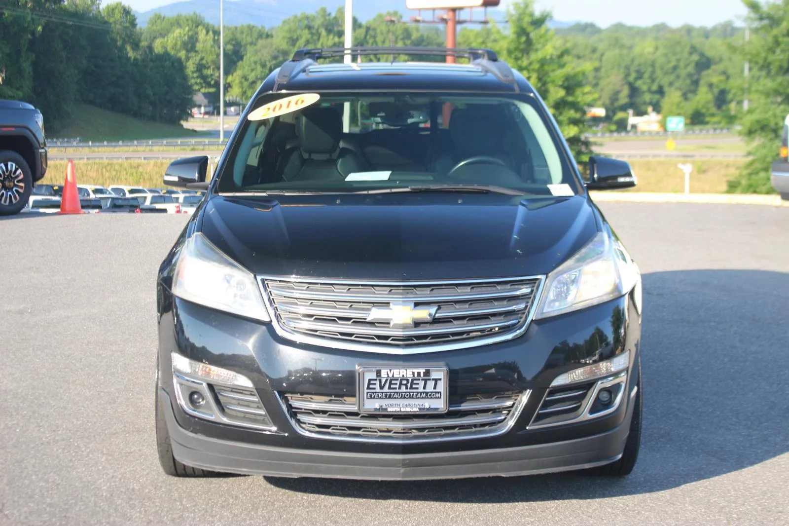 Used 2016 MOSAIC BLACK METALLIC Chevrolet LTZ image 2