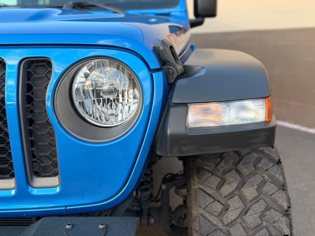 Used 2022 Hydro Blue Pearlcoat Jeep Rubicon image 10