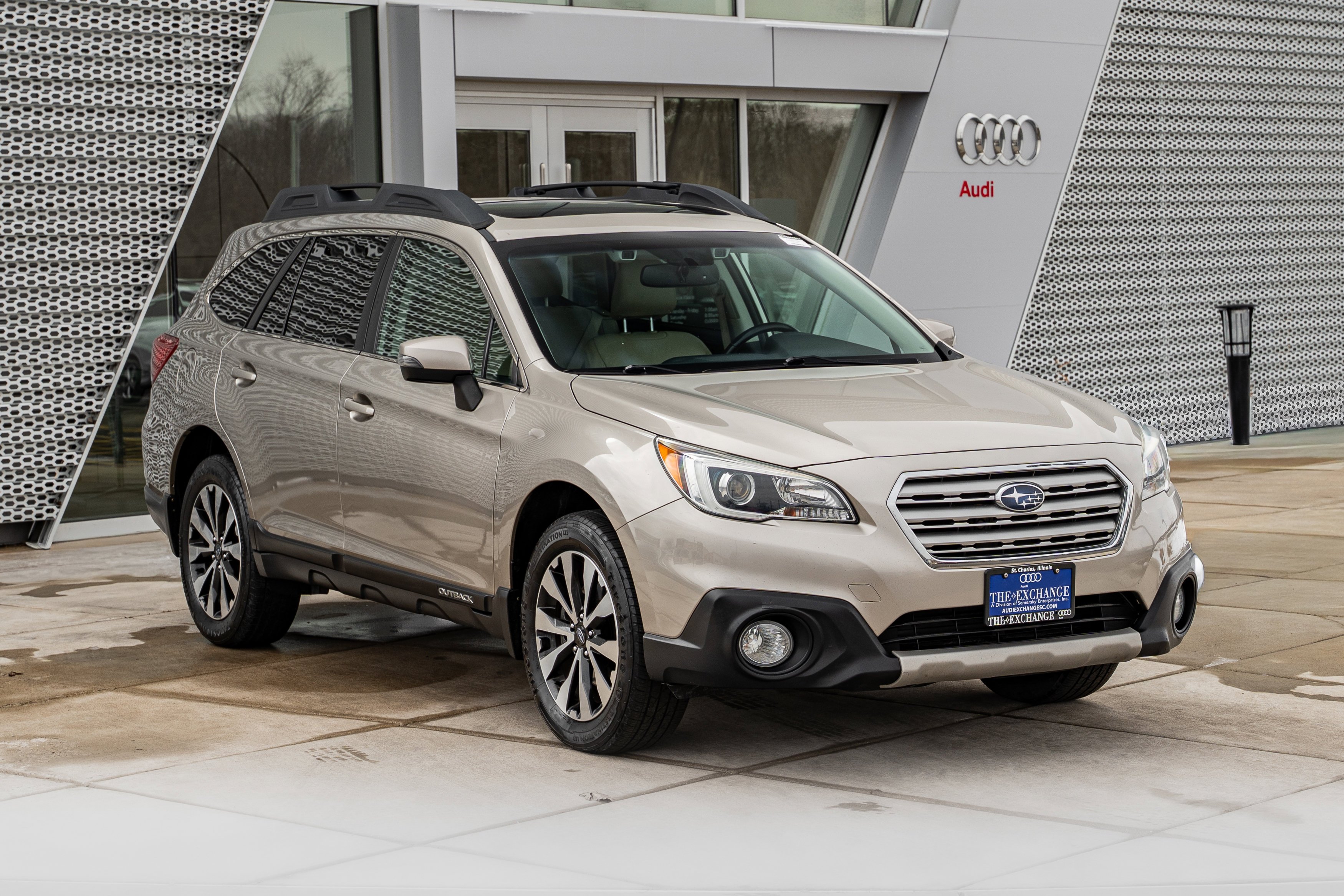 Used 2015 Subaru Outback Limited with VIN 4S4BSBNC4F3310351 for sale in St. Charles, IL