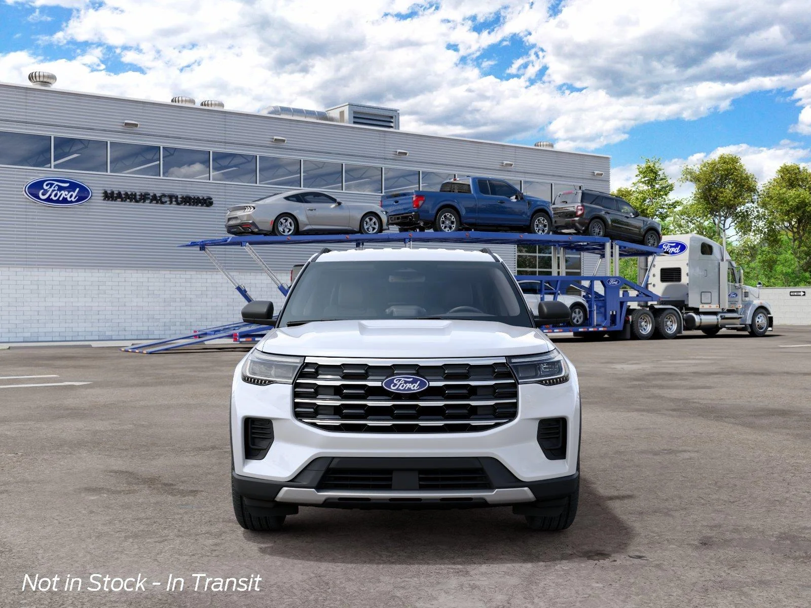 New 2027 Star White Metallic Tri-Coat FORD Active image 7