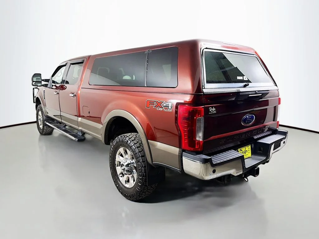 Used 2017 Red Ford Lariat image 8