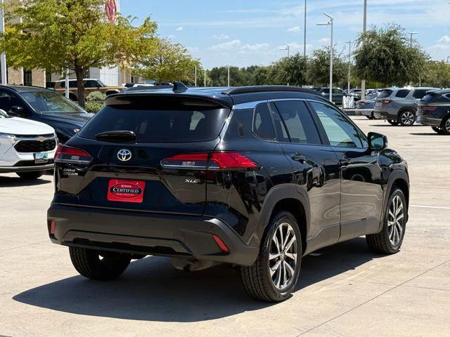 Certified Used 2025 JET BLACK Toyota XLE image 39