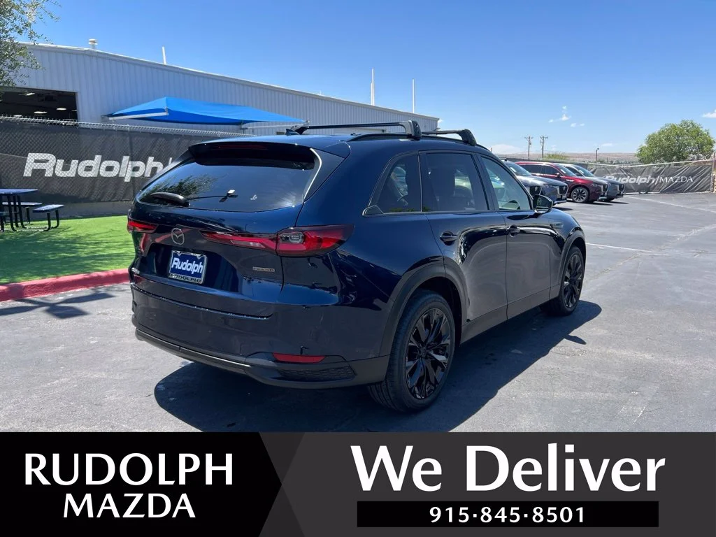 New 2026 Deep Crystal Blue Mica Mazda 3.3 Turbo Premium Sport AWD image 5