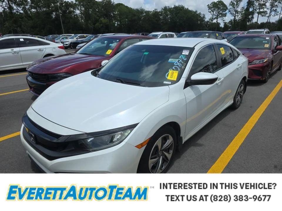 Used 2020 Platinum White Pearl Honda LX image 1