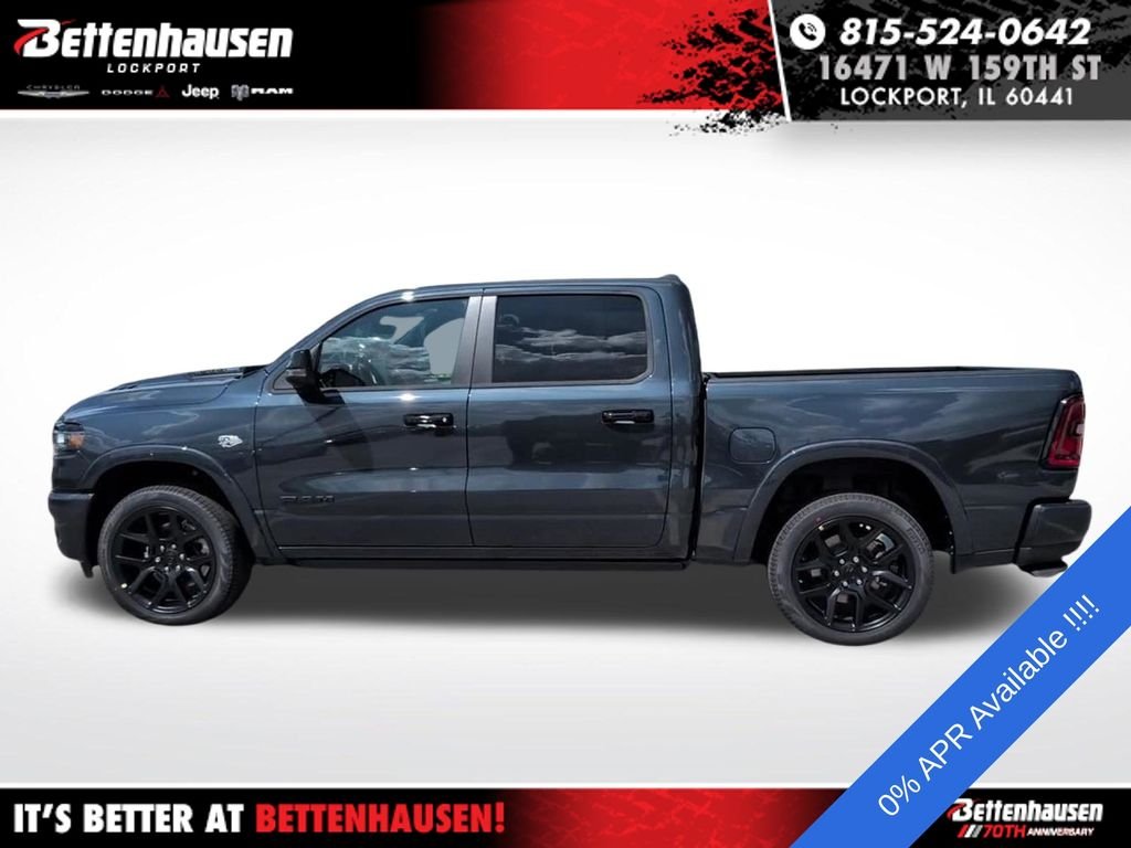 New 2026 Forged Blue Metallic Exterior Paint RAM Laramie image 10