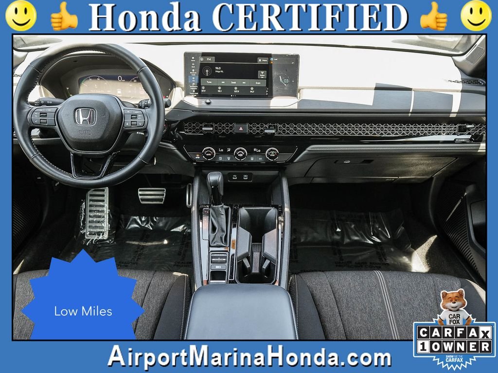 Certified Used 2024 Crystal Black Pearl Honda HYBRID SPORT image 4