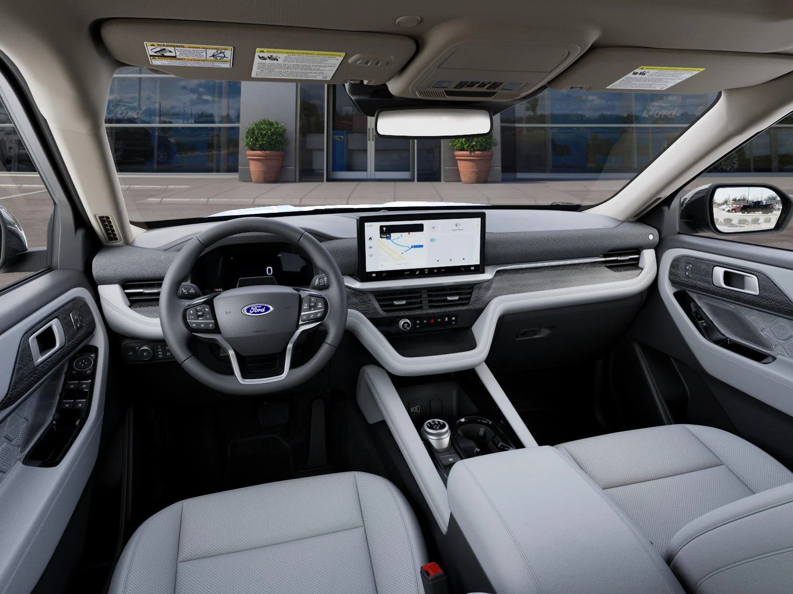 New 2027 Star White Metallic Tri-Coat Ford Platinum™ image 8