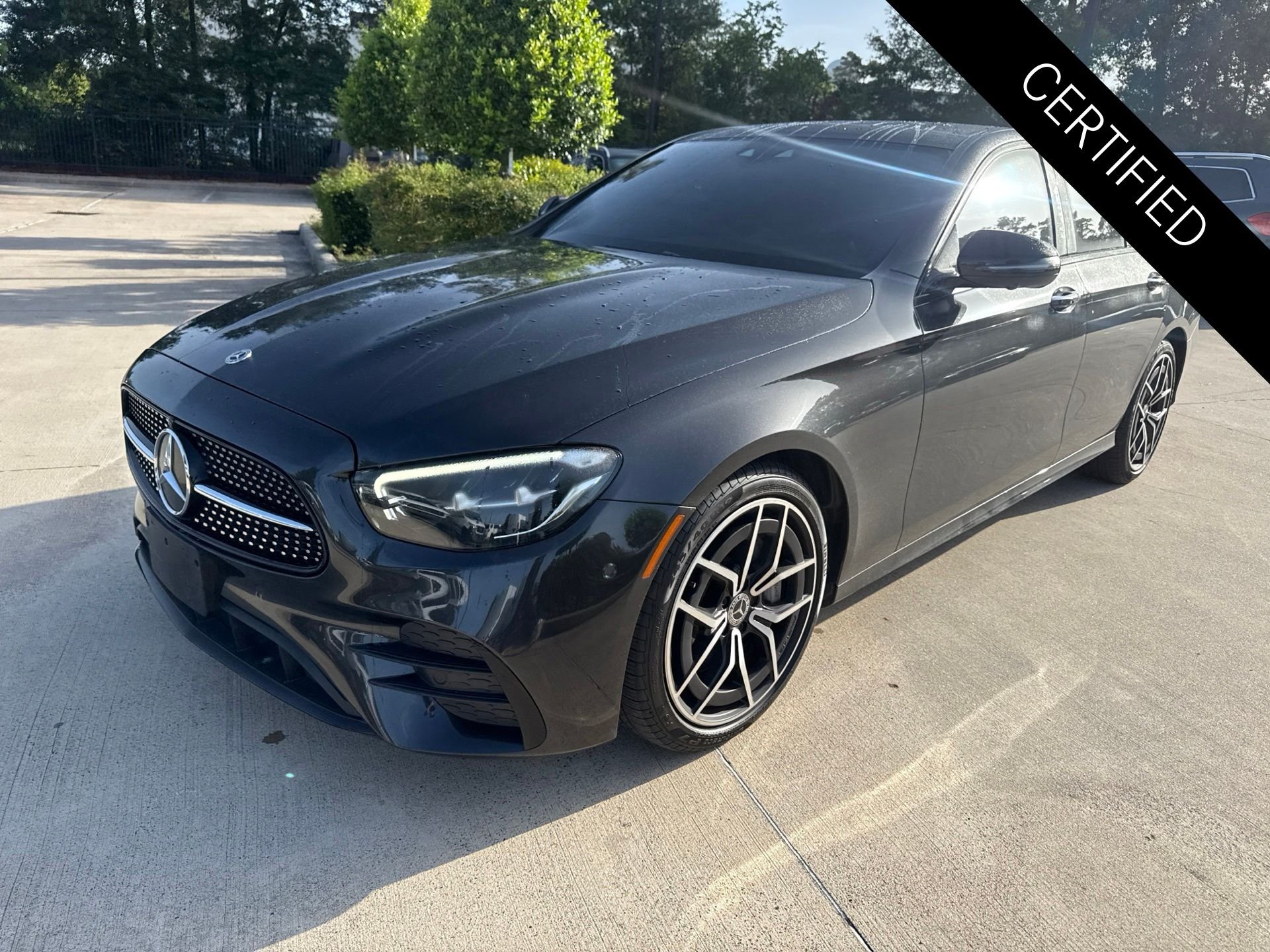 Certified Used 2022 Graphite Gray Metallic Mercedes-Benz E 350 image 8