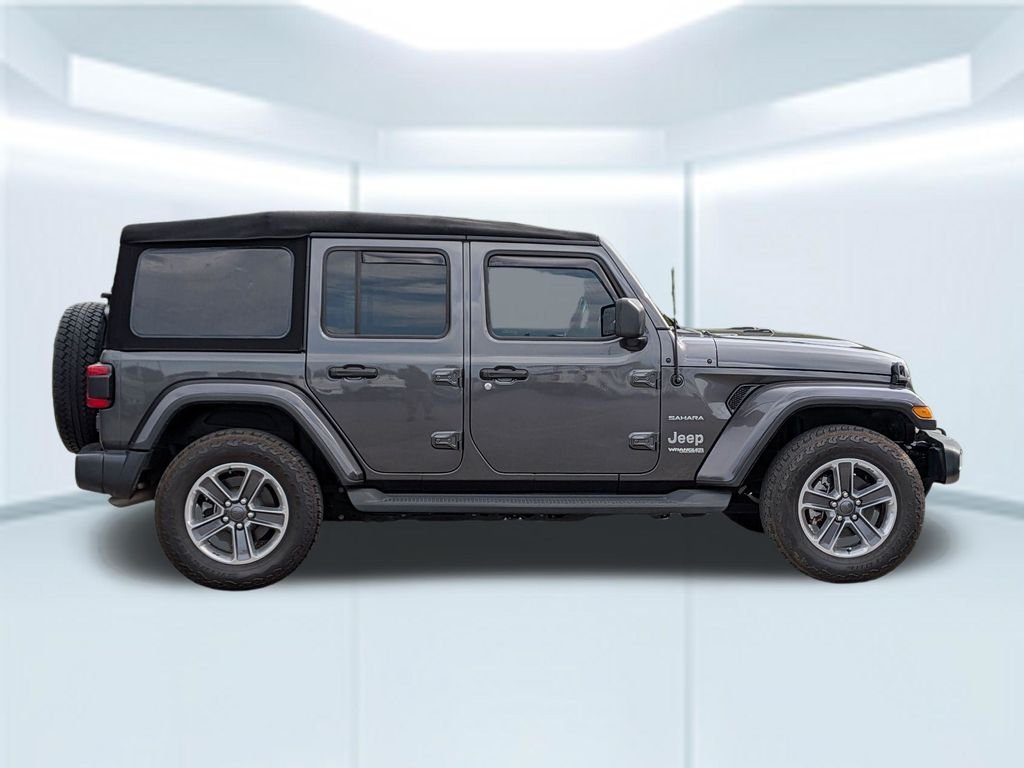 Used 2021 Gray Jeep Unlimited Sahara image 7