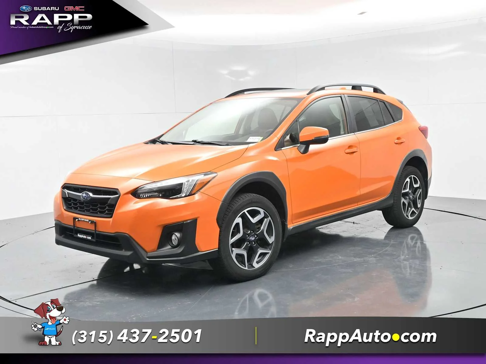 Used 2019 Sunshine Orange Subaru Limited image 28
