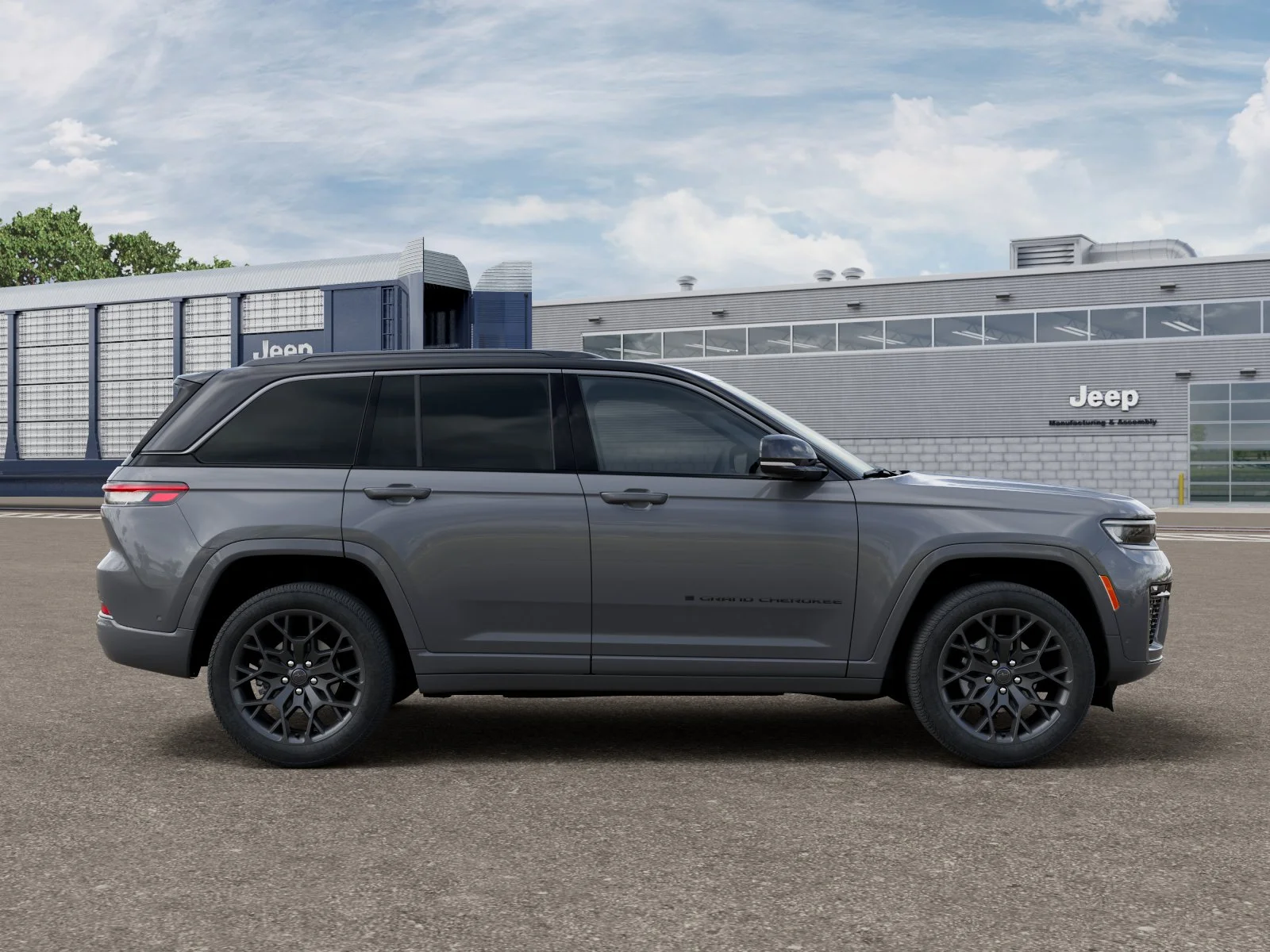 New 2027 Sting-Gray Clear-Coat Paint Jeep Summit image 12