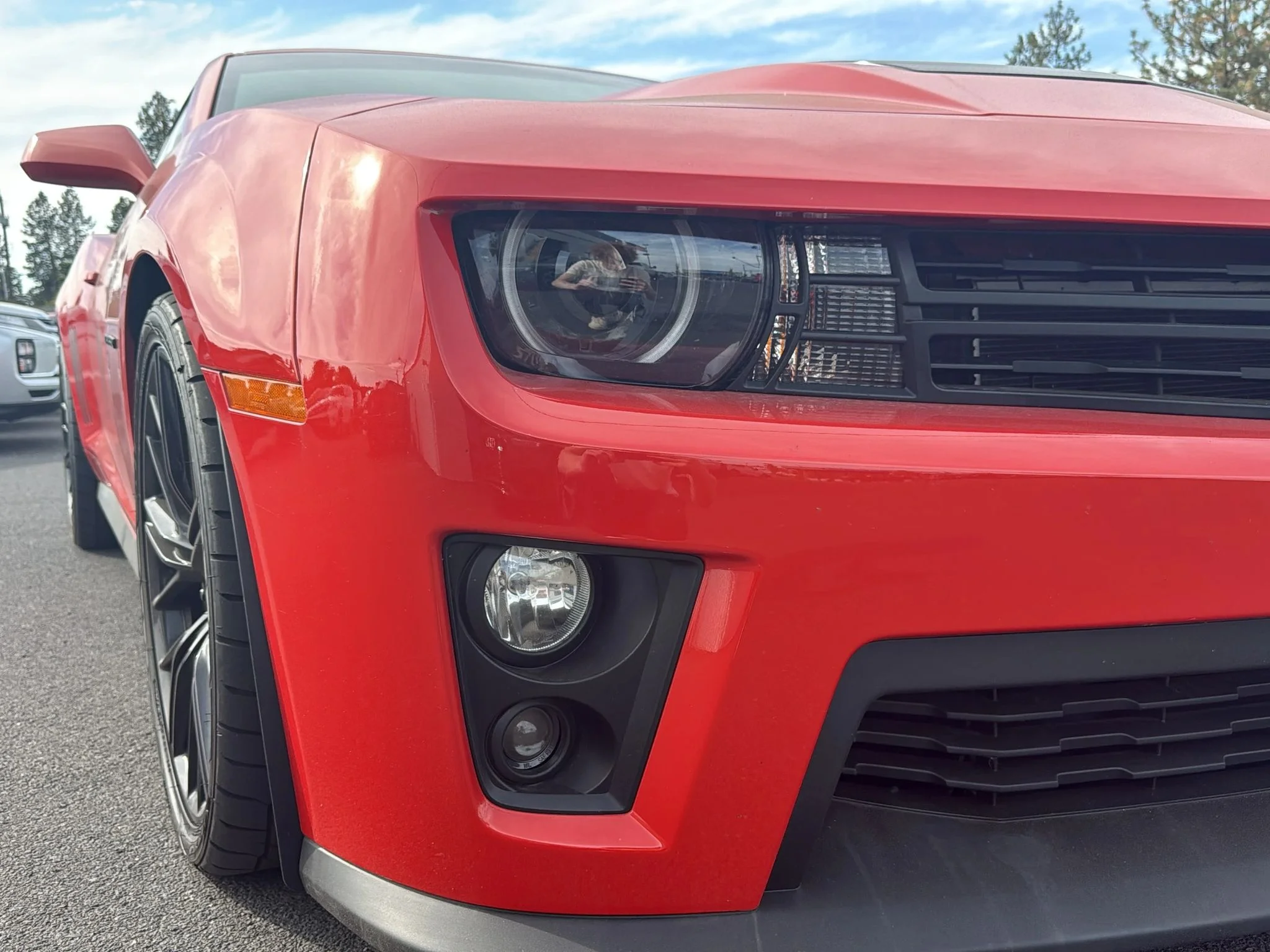 Used 2013 Inferno Orange Metallic Chevrolet ZL1 image 26